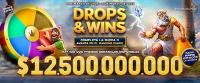 Lluvia de Premios Cash promotion banner